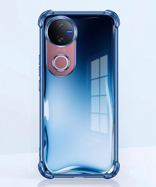 Vivo V50 5G Premium Crystal Blue Airbags Printed Back Case