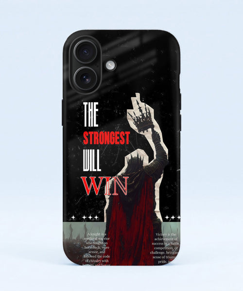 Iphone 16 5g The Strongest Will Win Protective Case