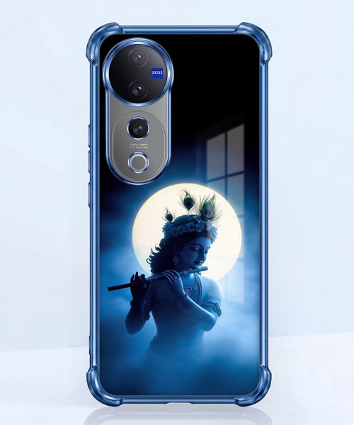 Vivo V40 Pro 5G Midnight Krishna Airbags Printed Back Case