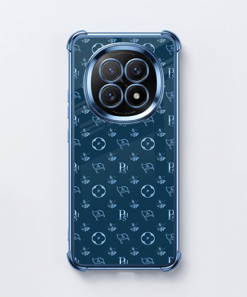 Oppo F29 5G Luxury Monogram Blue Airbags Printed Back Case
