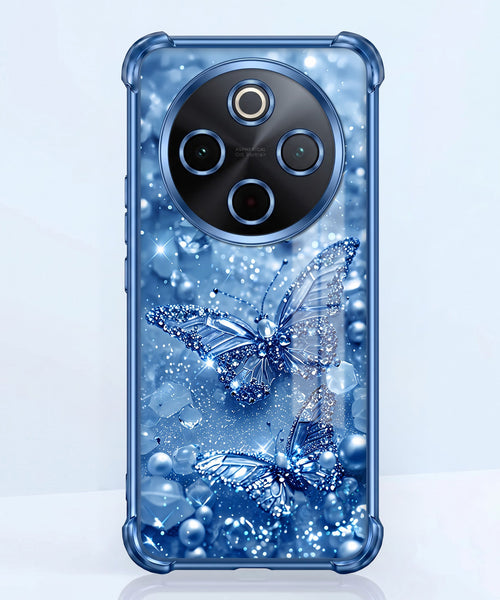Vivo T4 5G Butterfly Airbags Printed Back Case
