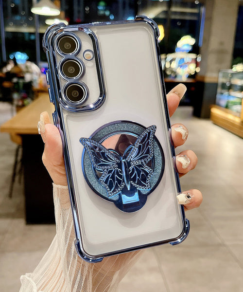 Samsung Galaxy A36 5G Premium Butterfly Stand Airbags Case