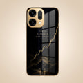 Oppo Reno 14 5G Focus Electroplated Gold Electroplated Glass Phone Back Case