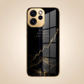Oppo Reno 15 Pro Mini 5G Focus Gold Electroplated Glass Phone Back Case