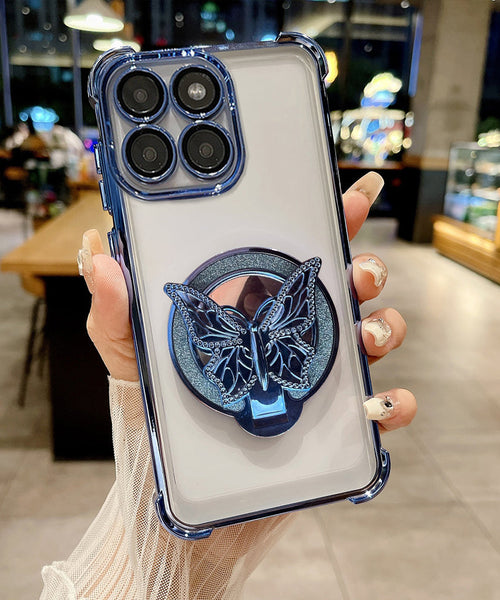 Motorola Edge 60 Pro 5G Premium Butterfly Stand Airbags Case