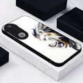 Vivo V50 5G Premium Acrylic Shockproof Glass Back Case (King’s Flow)