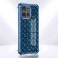 Motorola Edge 50 5G Luxury Monogram Blue Airbags Printed Back Case