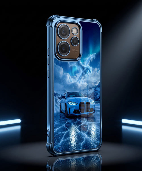 Oppo Reno 15 Pro Mini 5G Premium BMW Car Airbags Printed Back Case