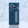 Nothing Phone 3a 5G Luxury Monogram Blue Airbags Printed Back Case