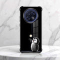 Oppo F31 Pro+ 5G Moonlight Penguin Airbags Printed Back Case