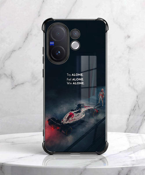 Vivo V60 5G F1 Alone Airbags Printed Back Case