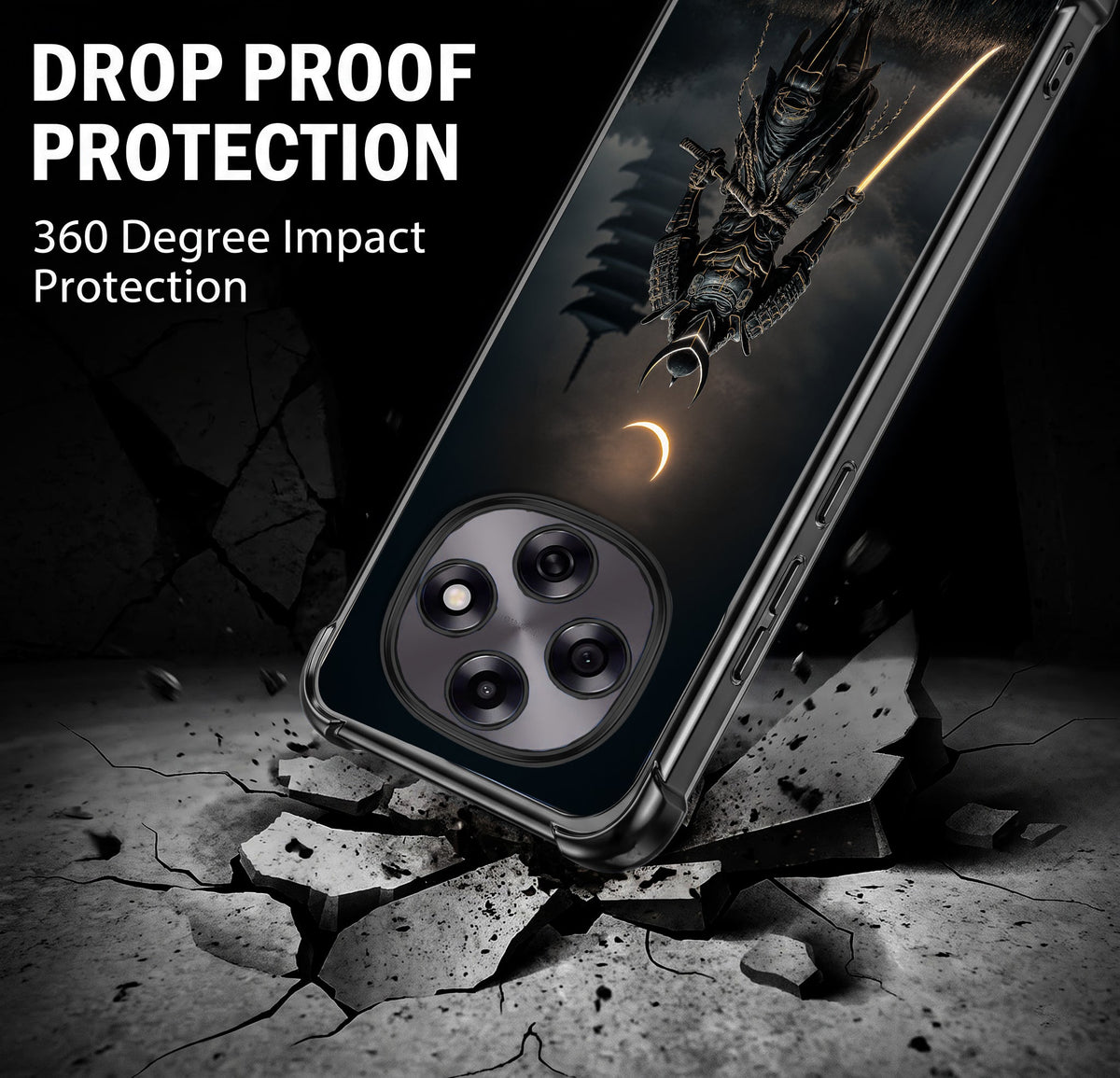 Oppo F31 Pro 5G Samurai Warrior Airbags Printed Back Case