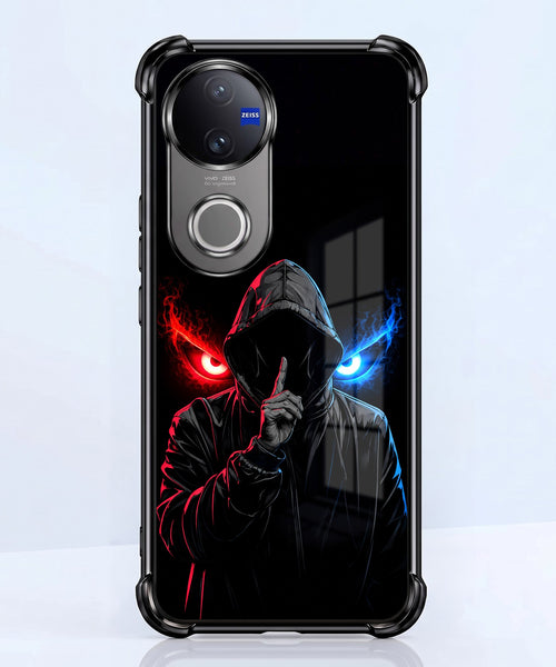 Vivo V50 5G Hooded Shadow Demon Airbags Printed Back Case