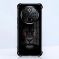 Vivo T4 5G Premium Black Lion Airbags Printed Back Case