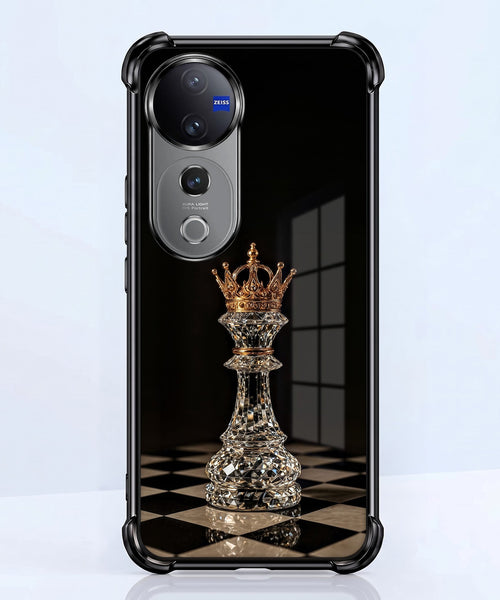 Vivo V40 Pro 5G Chess King Airbags Printed Back Case