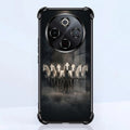 Vivo T4 5G Running Horses Airbags Printed Back Case