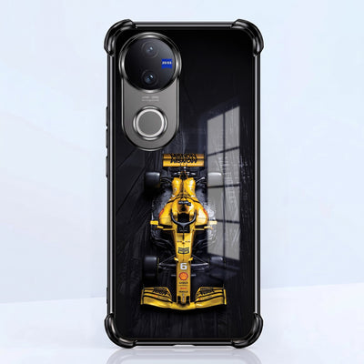 Vivo V50 5G F1 Racing Cars Airbags Printed Back Case