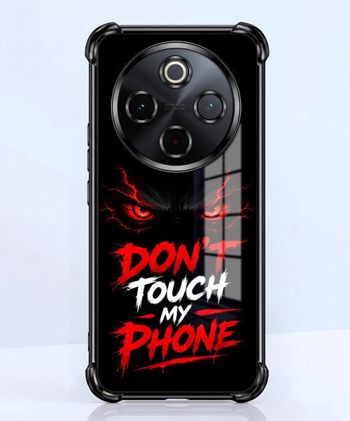 Vivo T4 5G Don't Touch My Phone Airbags Printed Back Case