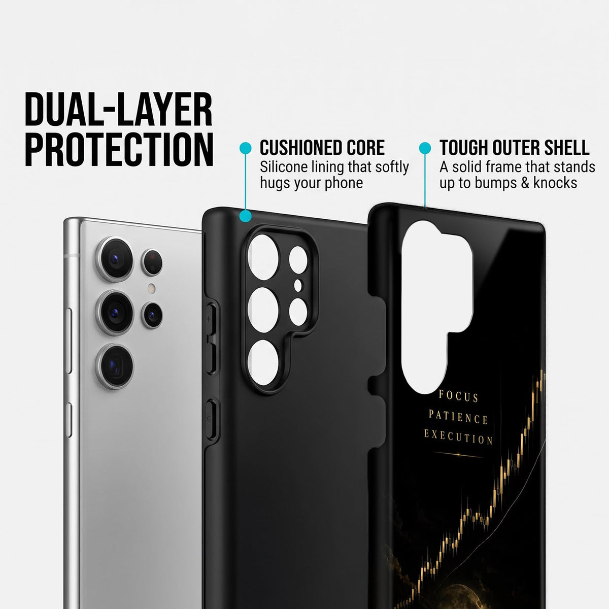 Samsung Galaxy S24 Ultra 5G Focus Protective Case