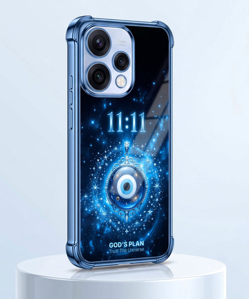 Oppo Reno 15 5G Premium God’s Plan Evil Eye Airbags Printed Back Case