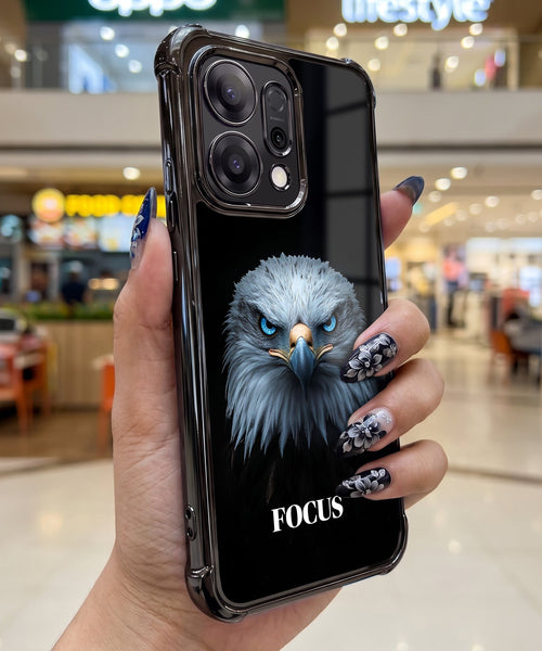 Oppo Reno 14 5G Premium Eagle Focus Airbags Printed Back Case