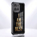 Motorola Edge 50 Neo 5G Premium I Am The Best Gold Airbags Printed Back Case
