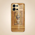 OnePlus Nord 6 5G Premium Heritage Gold Electroplated Glass Phone Back Case