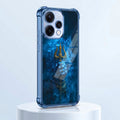Oppo Reno 15 5G Premium Golden Trishul Airbags Printed Back Case