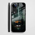 Vivo V40 Pro 5G Premium Acrylic Shockproof Glass Back Case (Jeep Case)