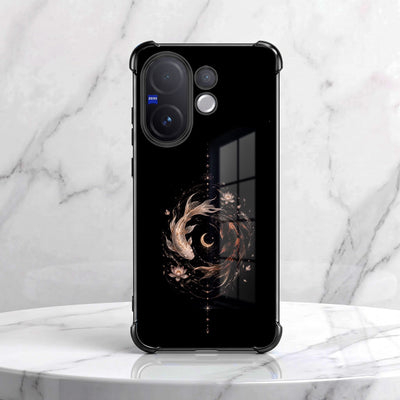 Vivo V60 5G Celestial Koi Airbags Printed Back Case