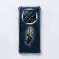 Oppo F29 5G Premium Golden Trishul Airbags Printed Back Case