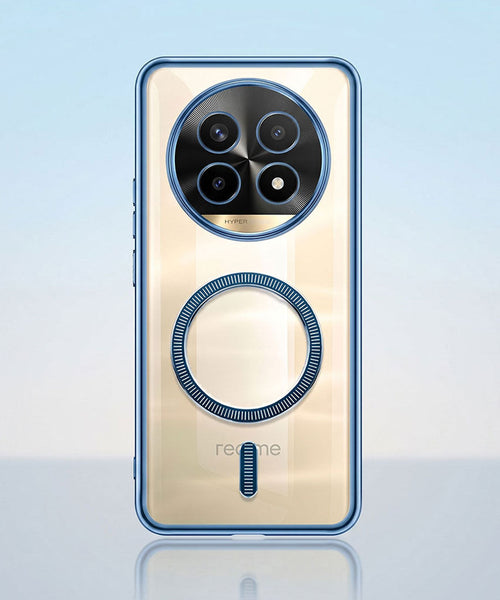 Realme 13 Pro+ 5G Electroplated Magnetic Magsafe Case