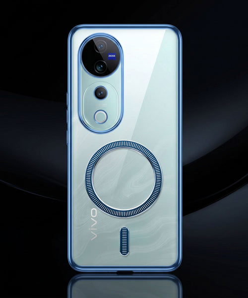 Vivo V40 Pro 5G Electroplated Magnetic Magsafe Case