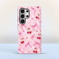 Samsung Galaxy S24 Ultra 5G Pink Cherry Blossom Protective Case