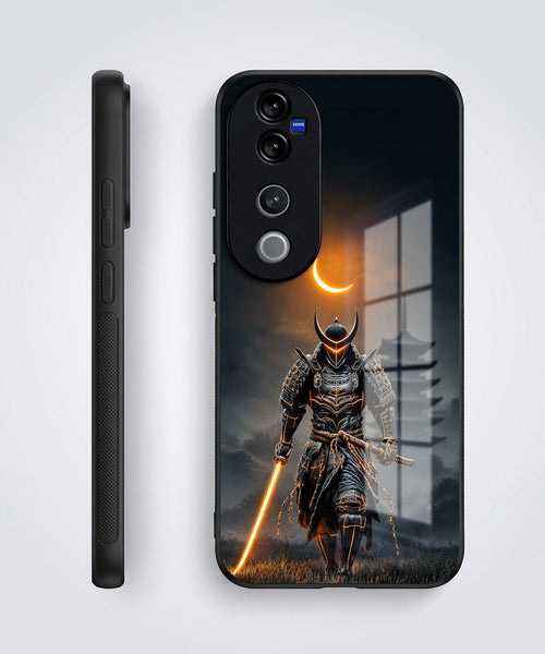Vivo V40 Pro 5G Samurai Warrior Acrylic Glass Back Case
