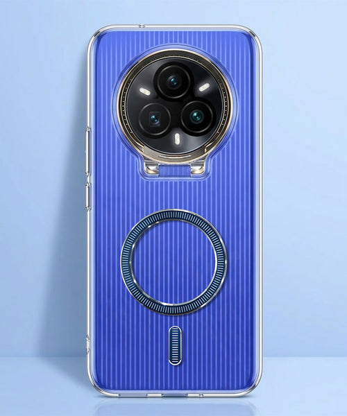Realme 14 Pro+ 5G Anti-Yellow Magsafe Liquid Crystal Clear Case