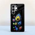 Samsung Galaxy S24 Ultra 5G Multi-Feather Peacock Protective Cases