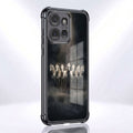 Motorola Edge 50 5G Running Horses Airbags Printed Back Case