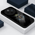 Vivo T4 5G Premium Acrylic Shockproof Glass Back Case (Midnight Owl)