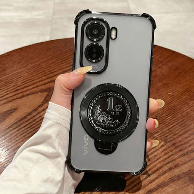 Vivo T5 Pro 5G Premium Billion Wheel Rotating ShockproofΒ AirbagsΒ Case