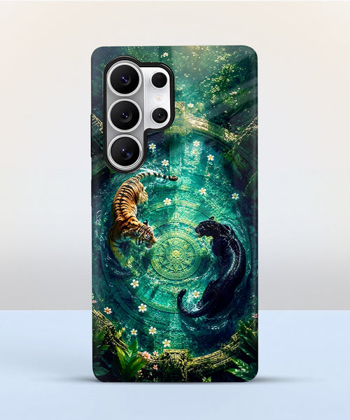Samsung Galaxy S24 Ultra 5G Tiger & Panther Mystic Protective Case