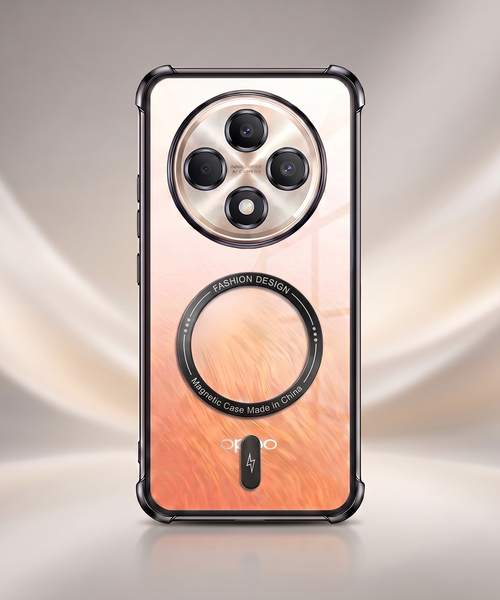 Oppo Reno 12F 5G Premium Magnetic MagSafe Shockproof Airbag Case