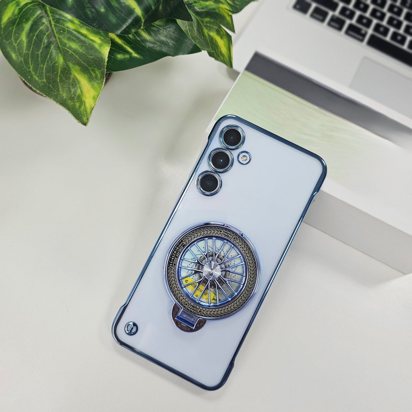 Samsung Galaxy A35 5G Porsche® Wheel Frameless Case