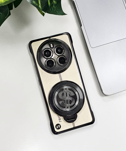 Realme 12 Pro+ 5G Premium Frameless Rotating Dollar Case