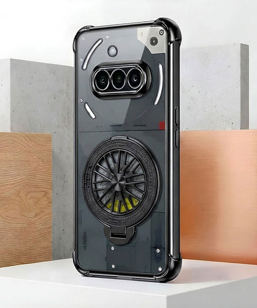 Nothing Phone 3a 5G Premium Stress Buster Wheel Rotating Shockproof Airbags Case