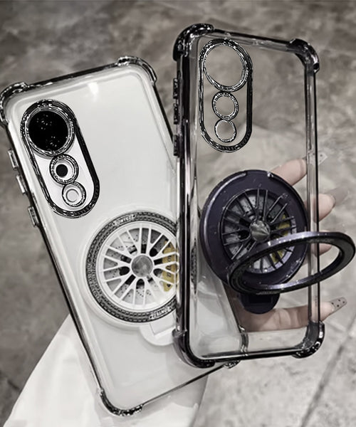 Vivo V40 5G Premium Stress Buster Wheel Rotating Shockproof Airbags Case