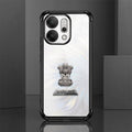 Oppo Reno 14 5G Satyamev Jayate 2-in-1 Emblem Transparent Shockproof Airbag Case