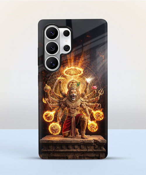 Samsung Galaxy S24 Ultra 5G Lord Narasimha Protective Cases