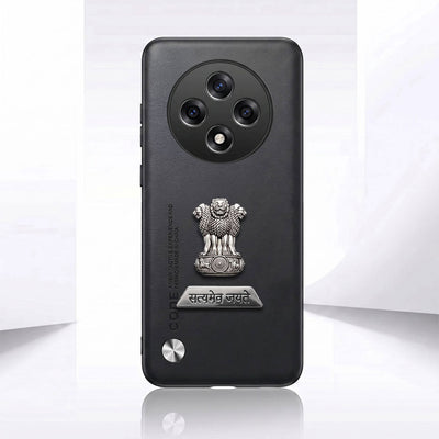 Oppo F27 Pro+ 5G Satyamev Jayate 2-in-1 Emblem Vegan Leather Back Case