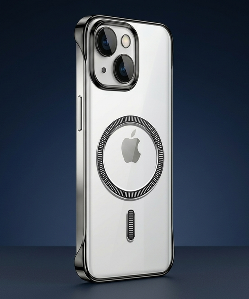 iPhone 15 Plus 5G Frameless MagSafe Shockproof Case